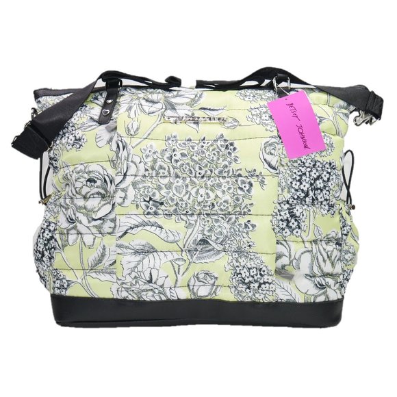 Betsey Johnson Handbags - Betsey Johnson Tote Weekender Diaper Bag Leopard